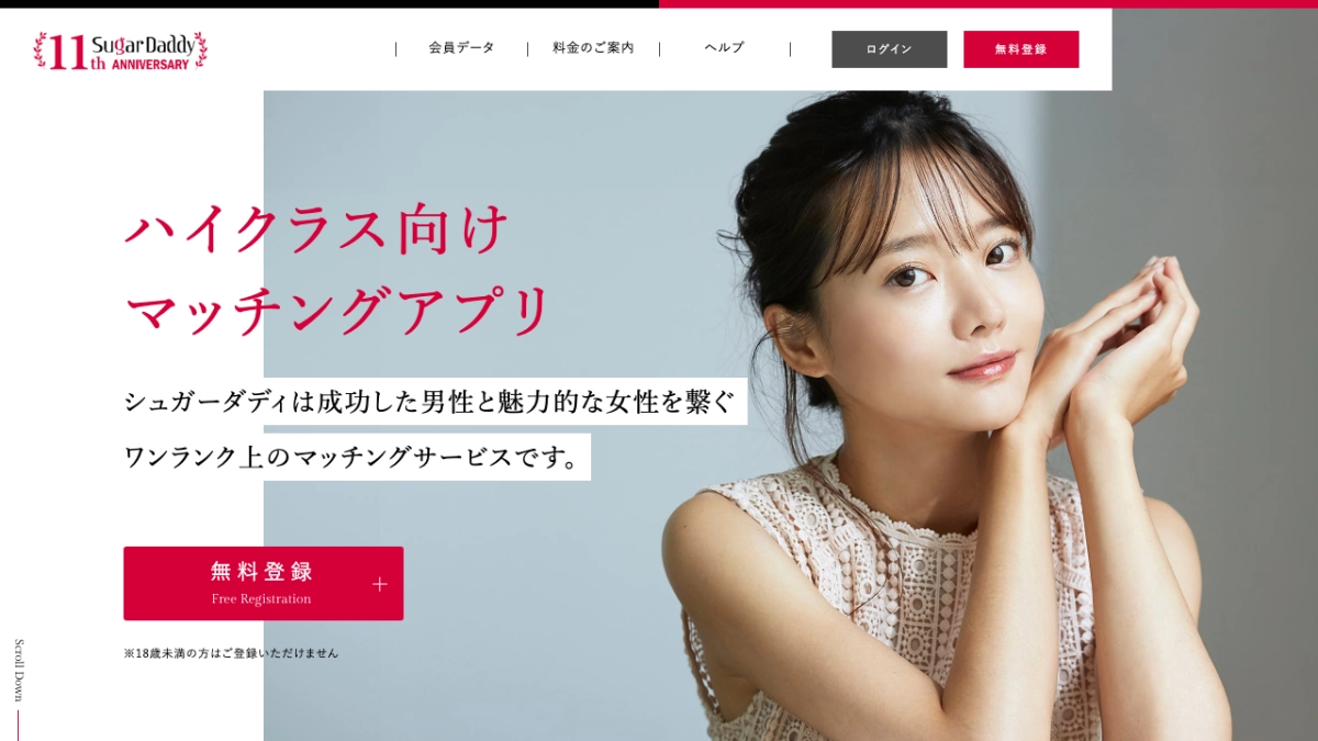 シュガーダディのサービス画像